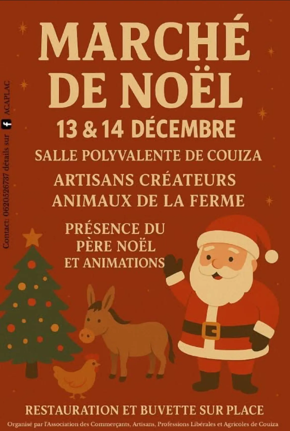 Affiche du marché de Noël